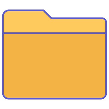 Kolayca düzenleyebilen ya da düzenleyebilen Dizin İzole Vektör simgesi