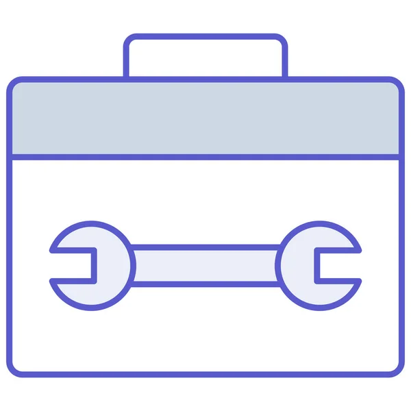 Boîte Outils Isolée Icône Vectorielle Qui Peut Facilement Modifier Modifier — Image vectorielle