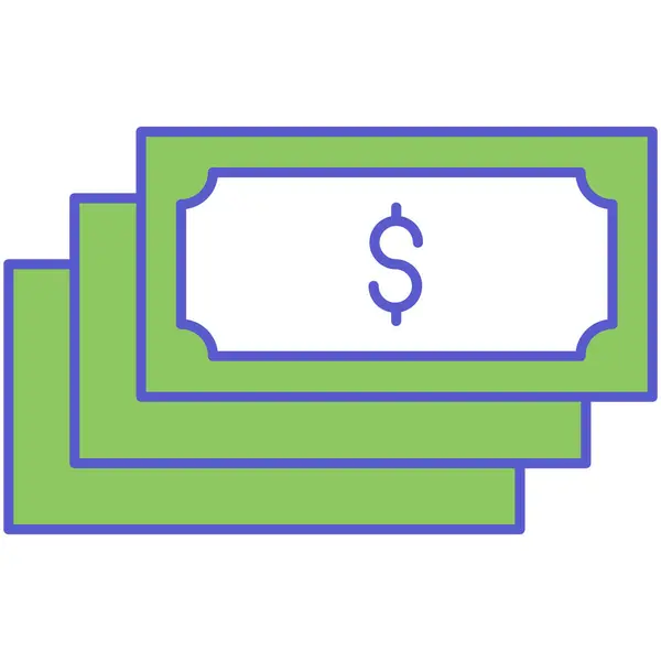 Money Isolated Vector Icon Which Can Easily Modify Edit — Stock Vector