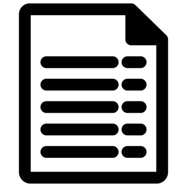 Kolayca düzenleyebilen ve düzenleyebilen Belgelendirilmiş Vektör simgesi