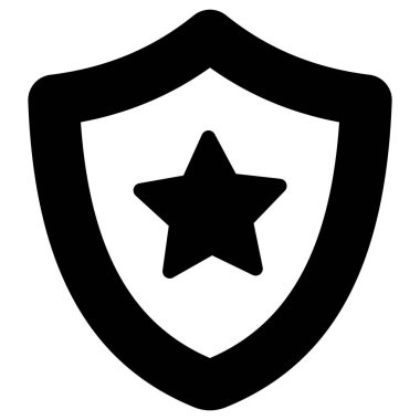  Kolayca değiştirebilen ya da düzenleyebilen izole edilmiş vektör simgesini koru