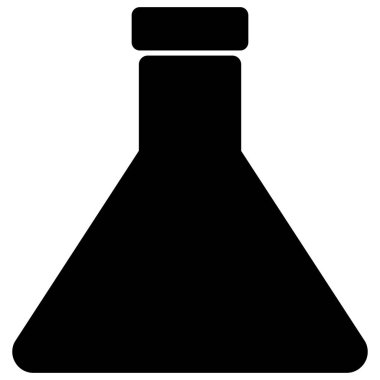 Kolayca düzenleyebilen ya da düzenleyebilen şişe izole edilmiş Vektör simgesi