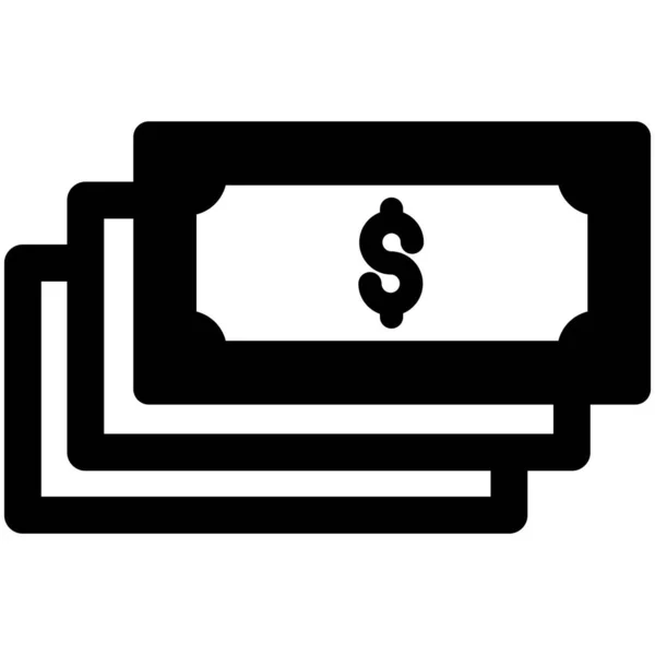 Money Isolated Vector Icon Which Can Easily Modify Edit — Stock Vector