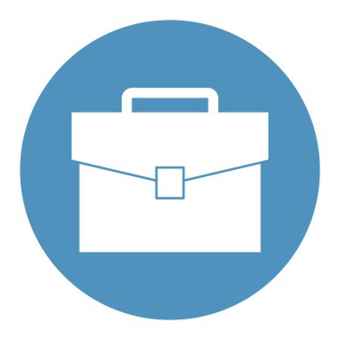 Kolayca düzenleyebilen ve düzenleyebilen Evrak Çantası İzole Vektör simgesi