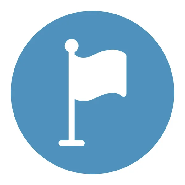 Bandera Icono Vector Aislado Que Puede Modificar Editar Fácilmente — Archivo Imágenes Vectoriales