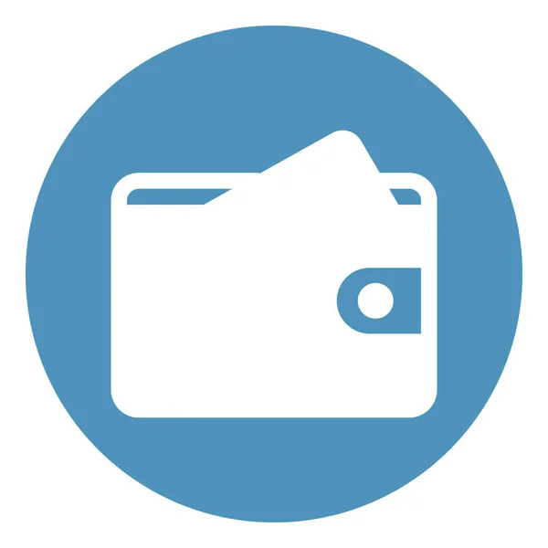 Wallet Isolated Vector Icon Which Can Easily Modify Edit — Stock Vector