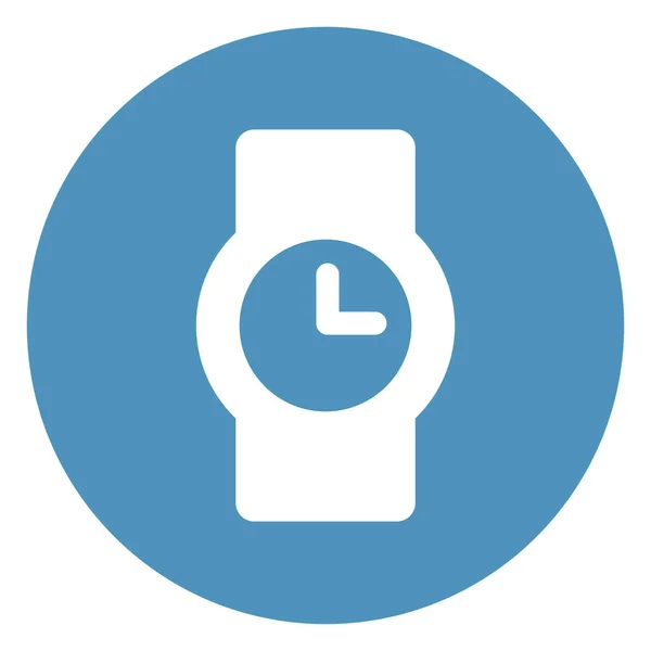 Icono Del Vector Aislado Del Reloj Que Puede Modificar Editar — Vector de stock