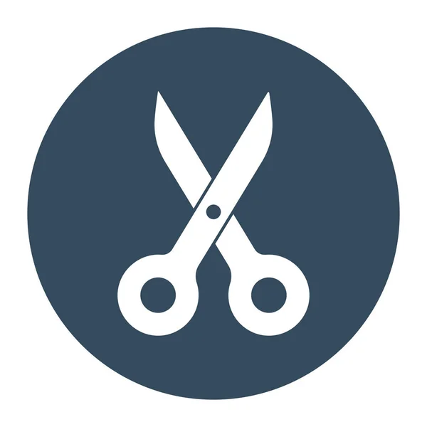 Scissors Isolated Vector Icon Das Leicht Geändert Oder Bearbeitet Werden — Stockvektor
