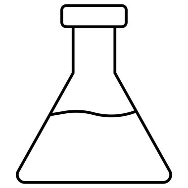 Kolayca düzenleyebilen ya da düzenleyebilen şişe izole edilmiş Vektör simgesi