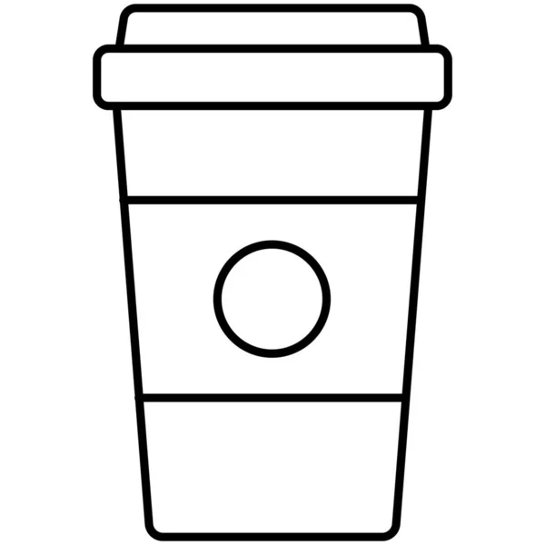 Kaffe Isoleret Vektor Ikon Som Nemt Kan Ændre Eller Redigere – Stock-vektor