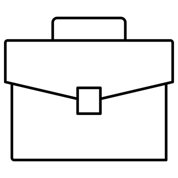 簡単に変更または編集することができますブリーフケース絶縁ベクトルアイコン — ストックベクタ