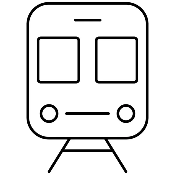 Icono Vector Aislado Tren Que Puede Modificar Editar Fácilmente — Vector de stock