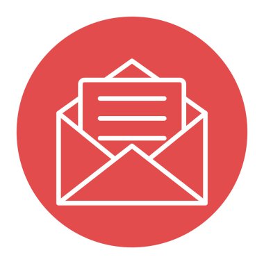 Kolayca düzenleyebilen ya da düzenleyebilen izole edilmiş vektör simgesi iletileri