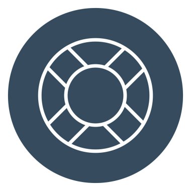 Yaşam Kurtarıcı İzole Vektör simgesi kolayca düzenleyebilir ya da değiştirebilir