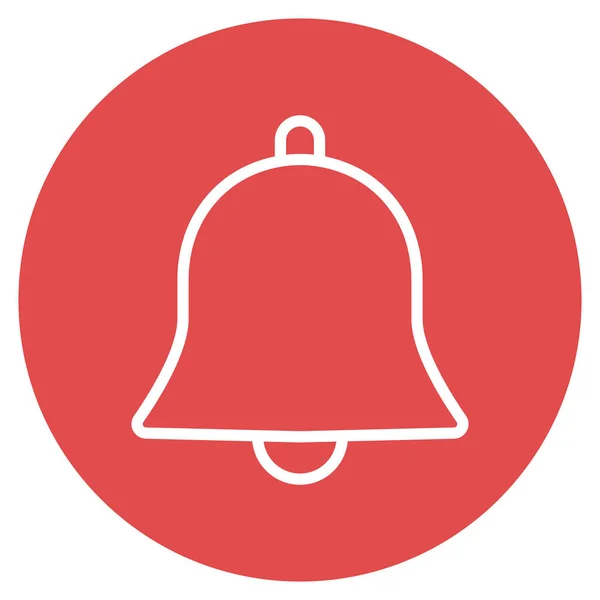 Alert Bell Isolated Vector Icon Which Can Easily Modify Edit — Stock Vector