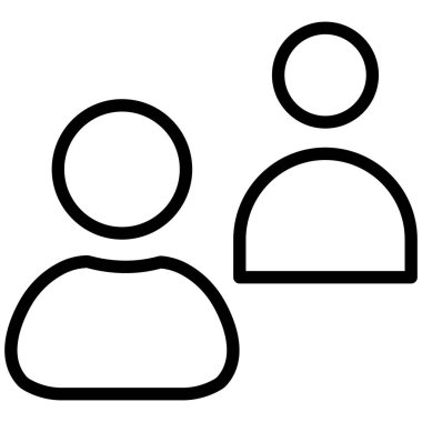 İnsanlar Vektör simgesini kolayca düzenleyebilen ya da düzenleyebilen izole ettiler