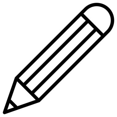 Kolayca düzenleyebilen veya düzenleyebilen kalem izole edilmiş Vektör simgesi