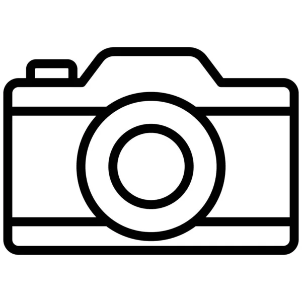 Camera Geïsoleerde Vector Pictogram Dat Gemakkelijk Kan Wijzigen Bewerken — Stockvector