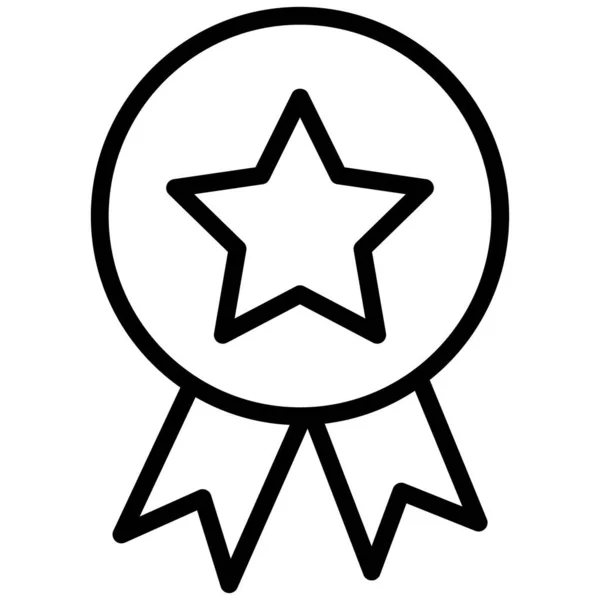 Award Isolated Vector Pictogram Dat Gemakkelijk Kan Wijzigen Bewerken — Stockvector