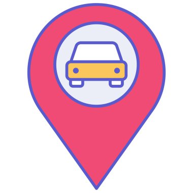 Kolayca değiştirebilen veya düzenleyebilen izole edilmiş vektör simgesi