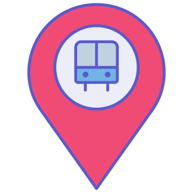 Kolayca değiştirebilen ya da düzenleyebilen görev konumu izole edilmiş Vektör simgesi