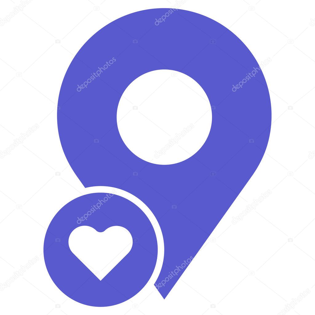 Favorite location Isolated Vector icon which can easily modify or edit