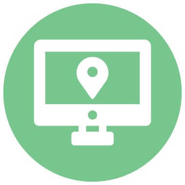 Kolayca değiştirebilen veya düzenleyebilen izole edilmiş vektör simgesini izle