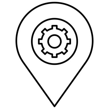 Tercihler Konumlandırılmış Vektör simgesi kolayca düzenlenebilir ya da değiştirilebilir