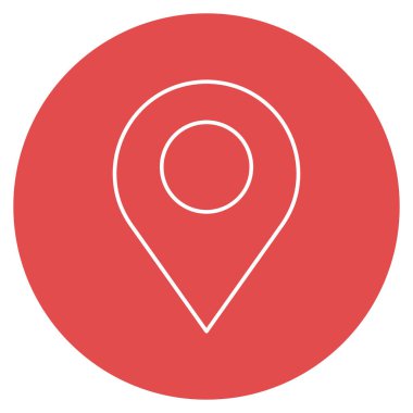 Kolayca düzenleyebilen ve düzenleyebilen izole edilmiş vektör simgesini işaretle