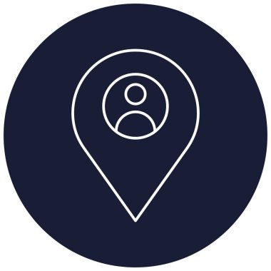 Kolayca değiştirebilen veya düzenleyebilen izole edilmiş vektör simgesi