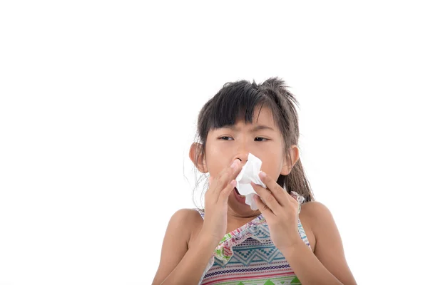 Flu cold or allergy symptom — Stock Photo, Image