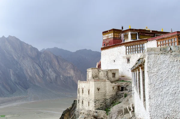Monastère Basgo au Ladakh, Inde. Ce monastère a été enrôlé — Photo