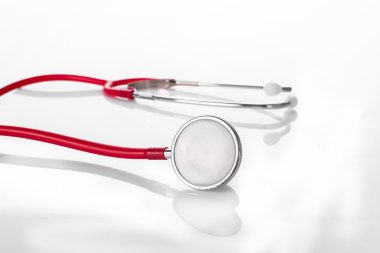 Beyaz stetoskop