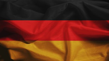 Almanya bayrağı kumaş doku