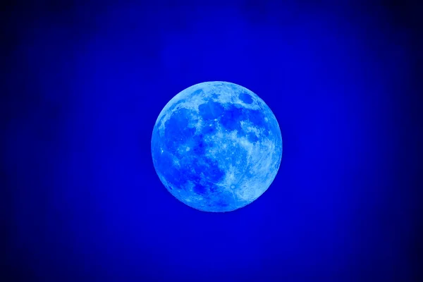 Lua Azul — Fotografia de Stock