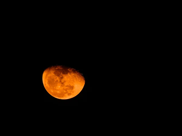 Orange moon — Stockfoto