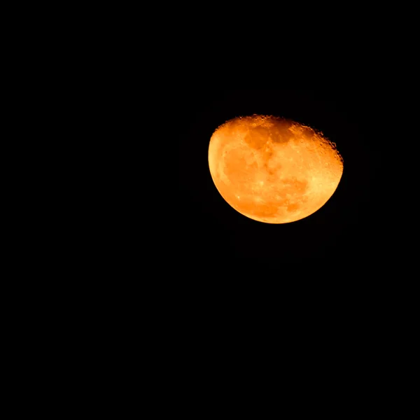 Pomarańczowy księżyc — Zdjęcie stockowe