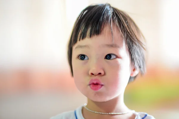 Close up cute Asian girl. — Stock Photo, Image