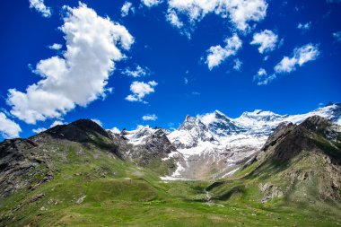 Dağlar görünümü manzara