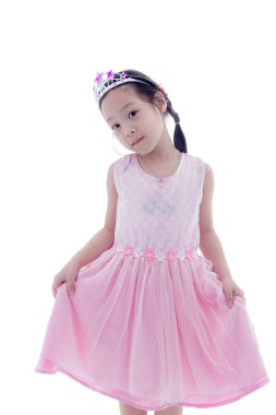 Şirin Asyalı küçük Prenses