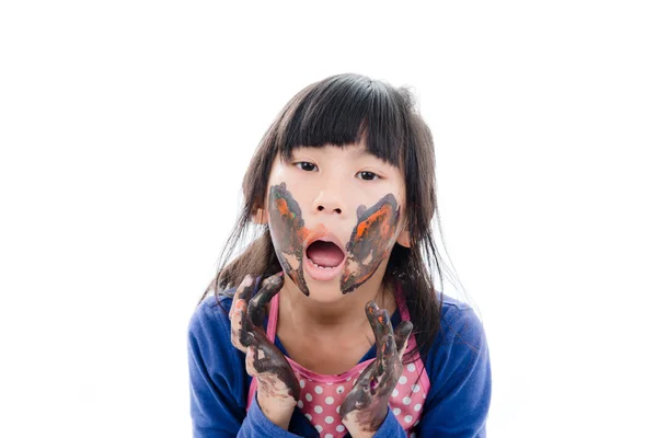 Funny little girl — Stock Photo, Image