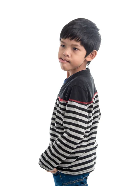 Funny asian boy — Stockfoto