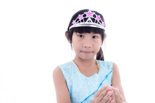 Cute Asian little princess — Stock Photo, Image