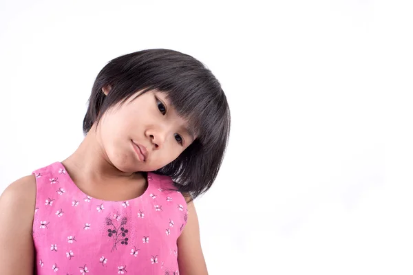 Sad Asian girl — Stock Photo, Image