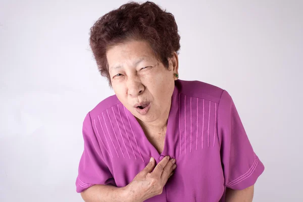 Asian senior woman — Stock Photo, Image