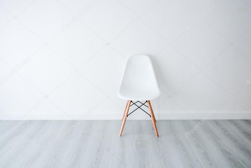 White Chair with white wall