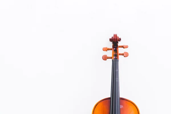 Violoncelle classique sur blanc — Photo