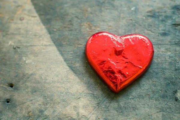 День Святого Валентина, червоні серця — стокове фото