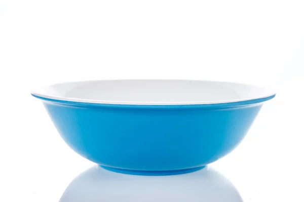 Blue bright bowl — Stock Photo, Image