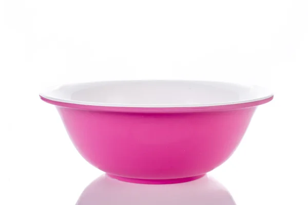 Pink bright bowl — Stock Photo, Image